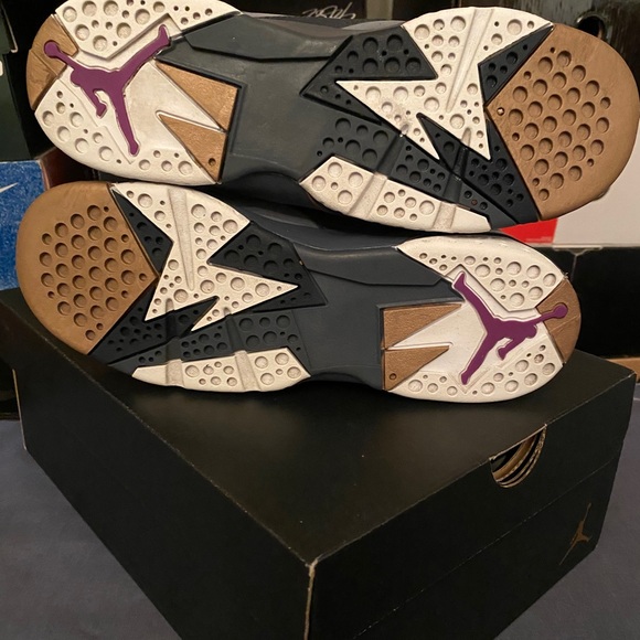 AIR JORDAN 7 RETRO GG SIZE 6.5 BLUE DUSK Pre-owned - Picture 5 of 6